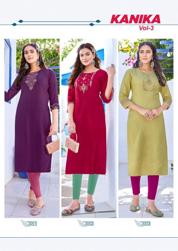 Keeloo Kanika Vol 3 Fancy Rayon Designer Kurti Collection